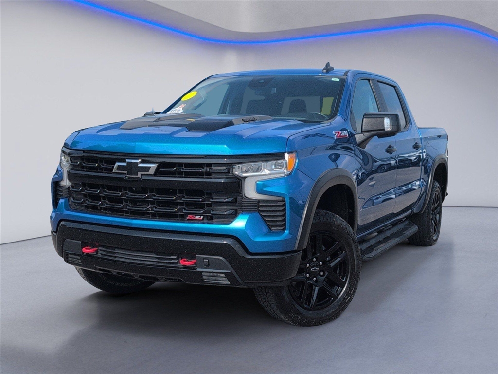 Used 2022 Glacier Blue Metallic Chevrolet LT Trail Boss image 2