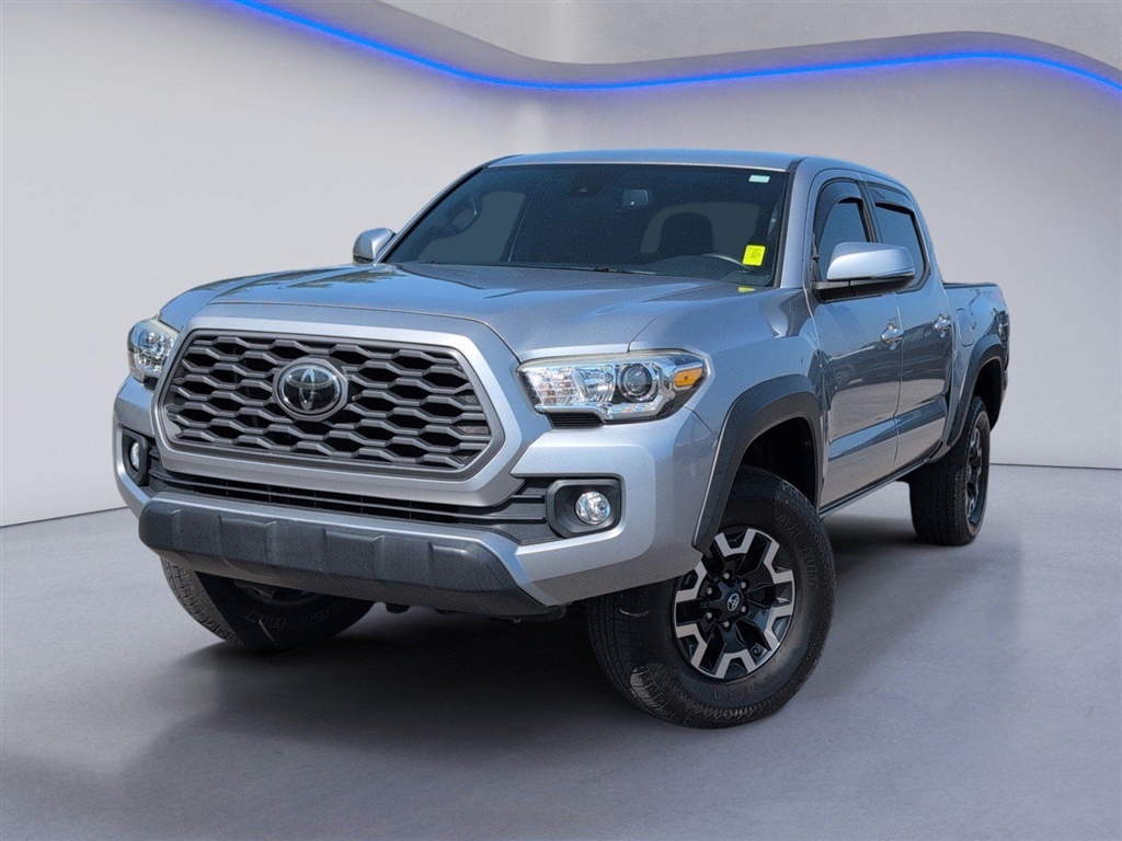 Used 2021 Silver Sky Metallic Toyota TRD Off-Road image 2