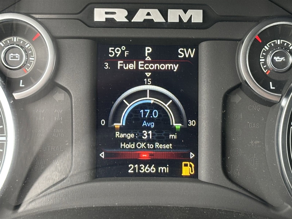 Used 2024 Granite Crystal Metallic Clear Coat RAM Tradesman image 34