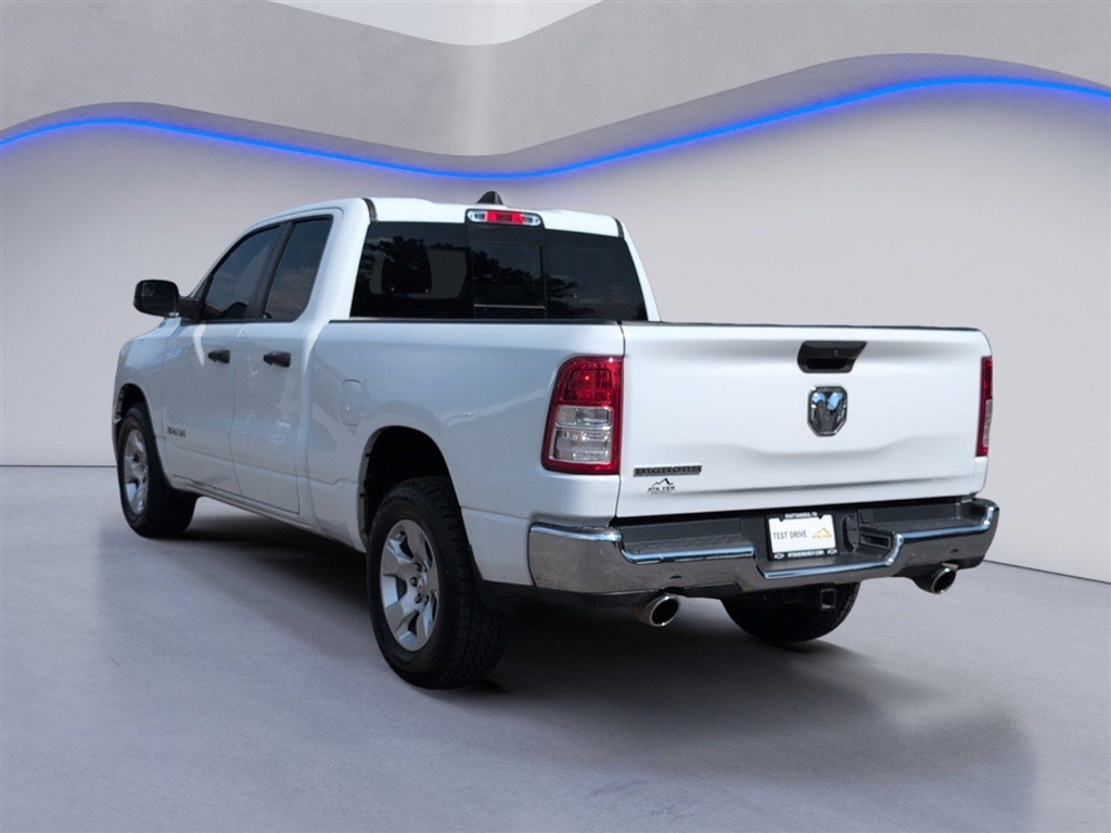 Used 2023 Bright White Clear Coat RAM Big Horn image 3