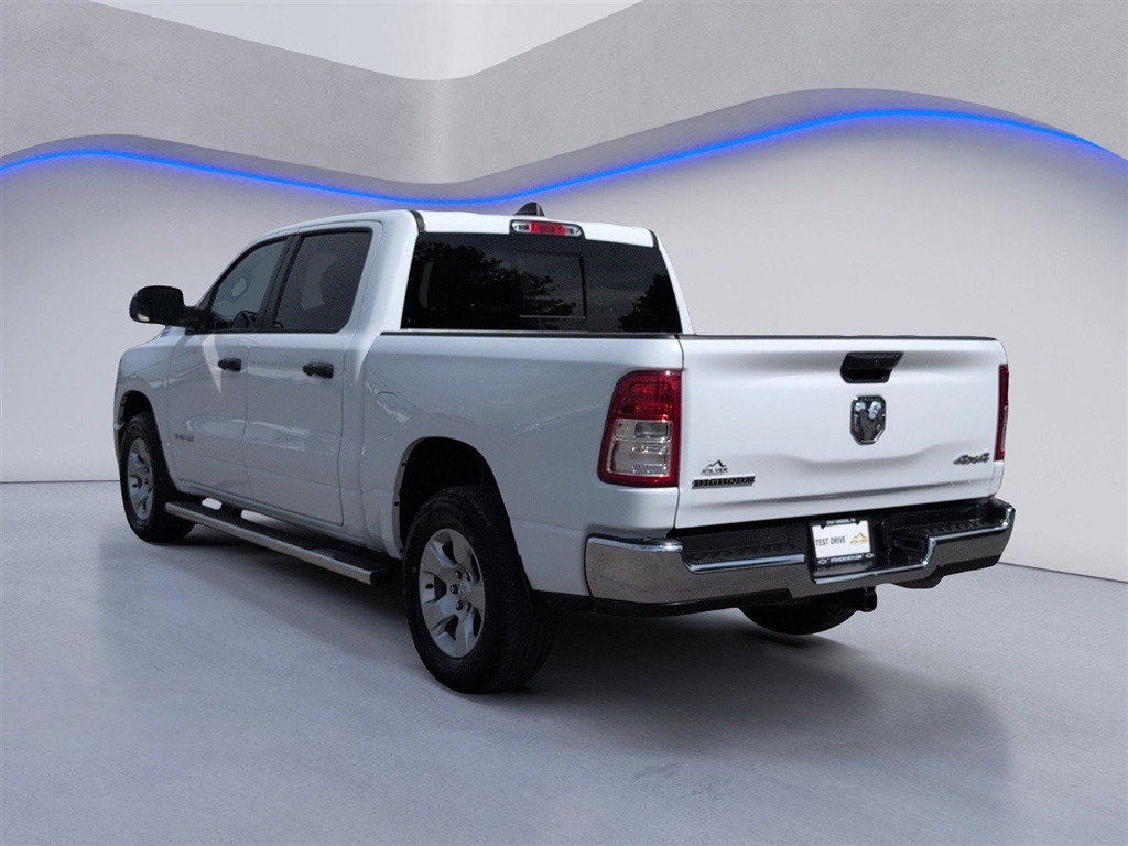 Used 2023 Bright White Clear Coat RAM Big Horn image 3