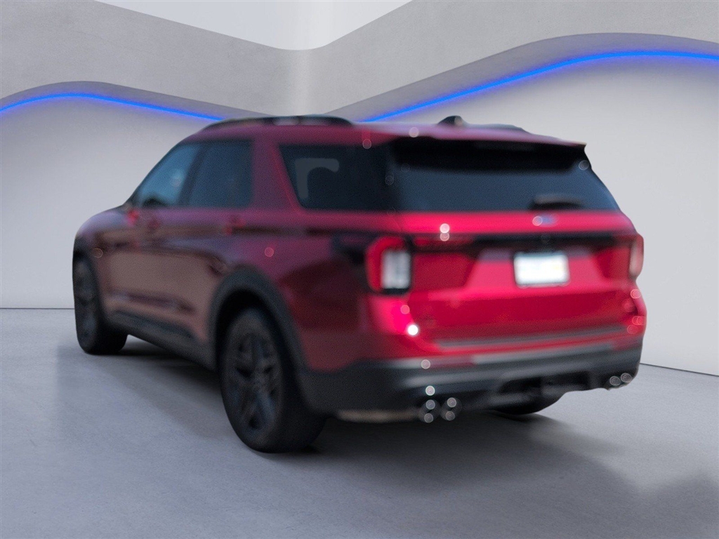 Used 2025 Rapid Red Metallic Tinted Clearcoat Ford ST image 3