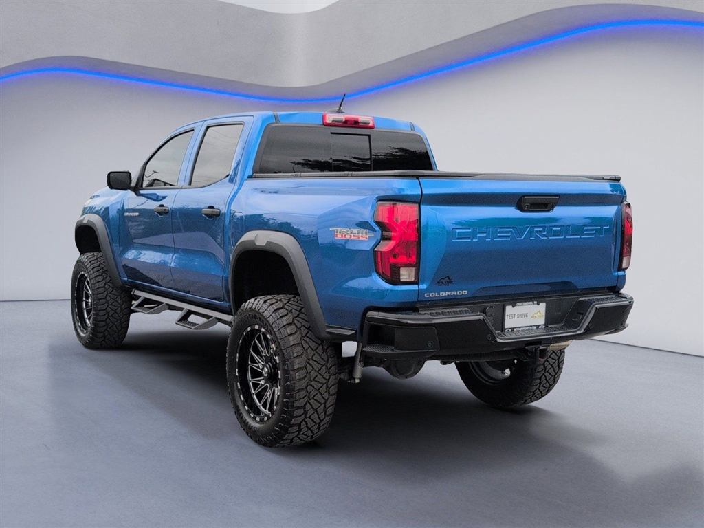 Used 2023 Glacier Blue Metallic Chevrolet Trail Boss image 3