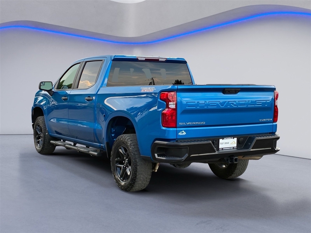 Used 2023 Glacier Blue Metallic Chevrolet Custom Trail Boss image 3