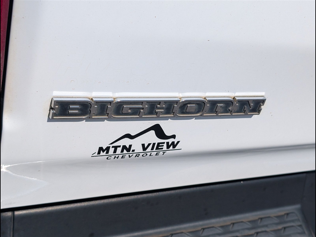 Used 2023 Bright White Clear Coat RAM Big Horn image 5