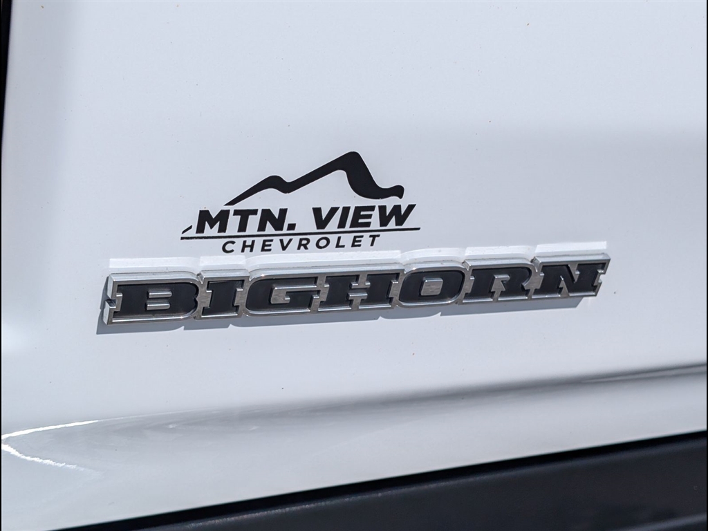 Used 2023 Bright White Clear Coat RAM Big Horn image 5