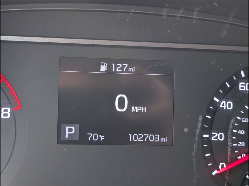 Used 2020 Snow White Pearl Kia LX image 5