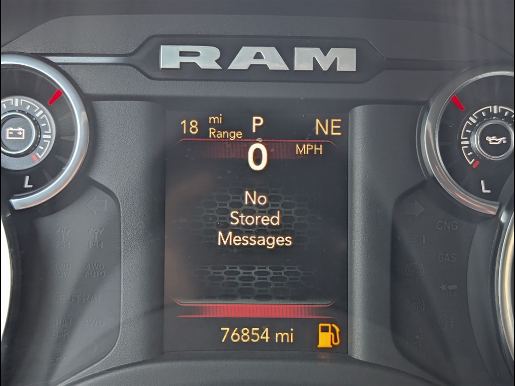 Used 2023 Bright White Clear Coat RAM Big Horn image 6