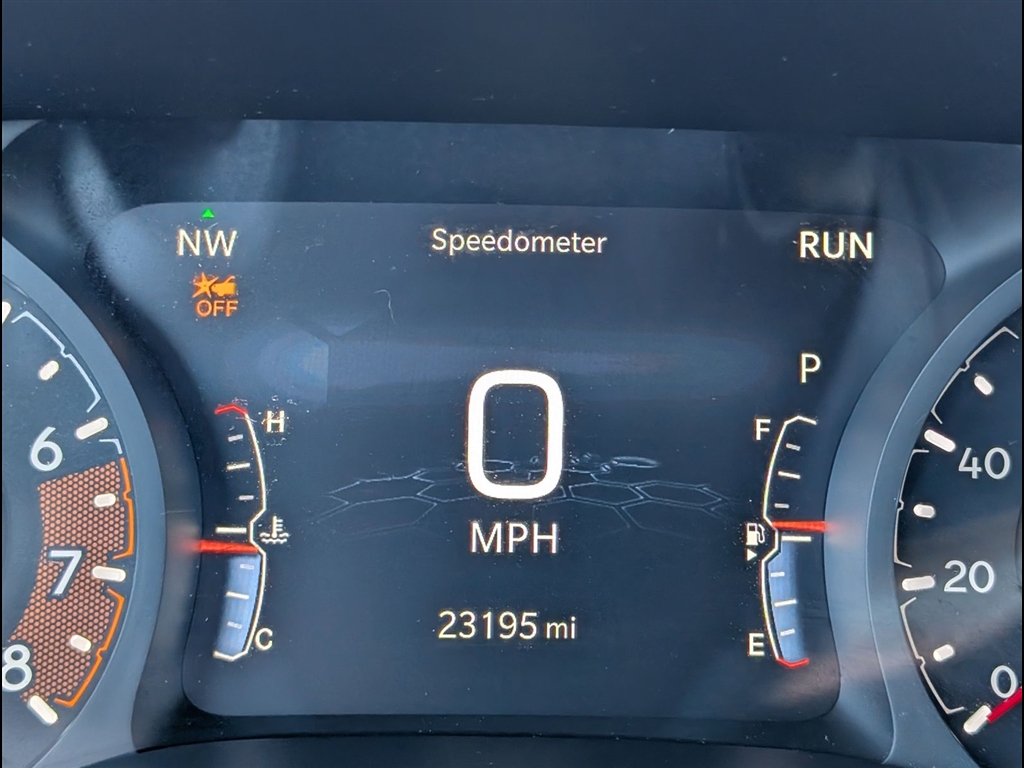 Used 2024 Bright White Clear Coat Jeep Latitude image 6