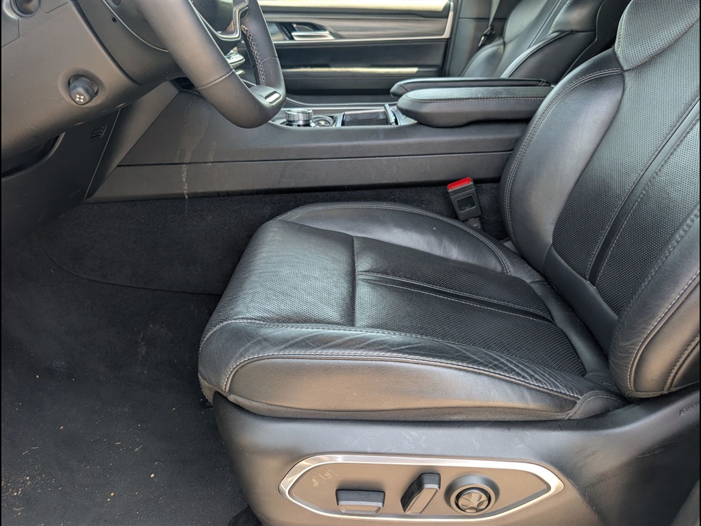 Used 2024 Bright White Clear Coat Jeep Series II image 7