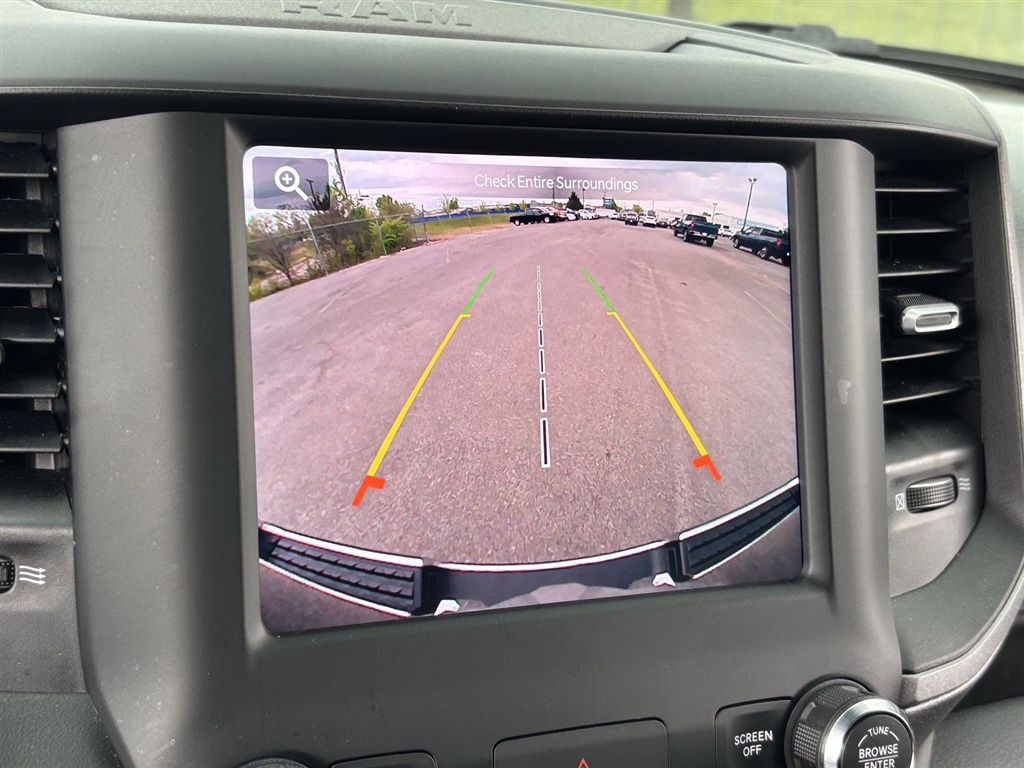 Used 2024 Granite Crystal Metallic Clear Coat RAM Tradesman image 7