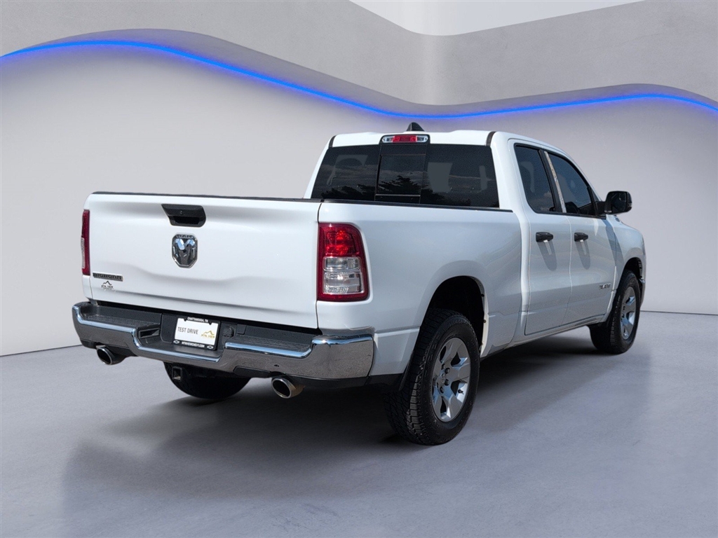 Used 2023 Bright White Clear Coat RAM Big Horn image 9