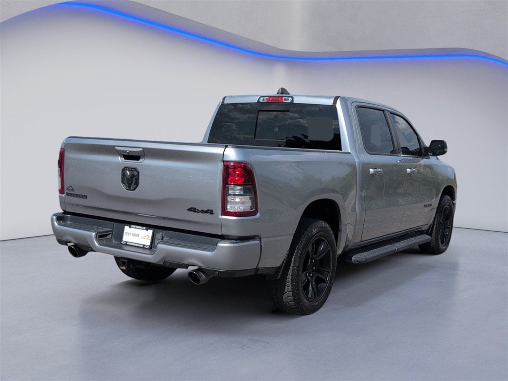 Used 2022 Billet Silver Metallic Clear Coat RAM Big Horn image 9