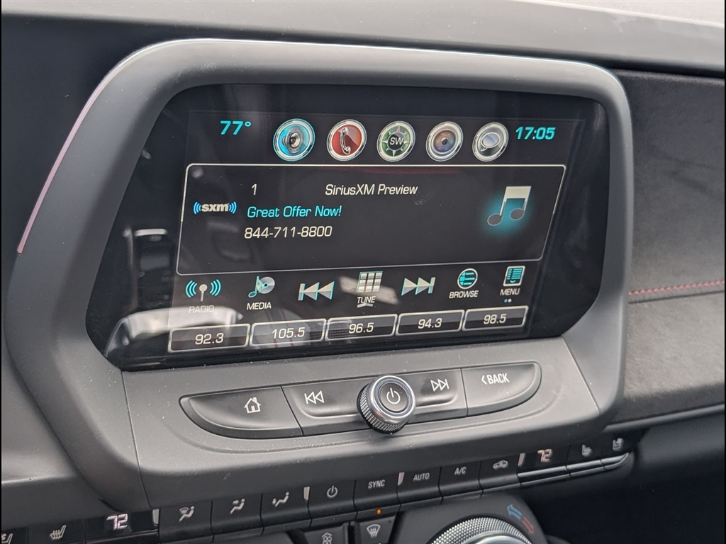 Used 2018 Garnet Red Tintcoat Chevrolet ZL1 image 9