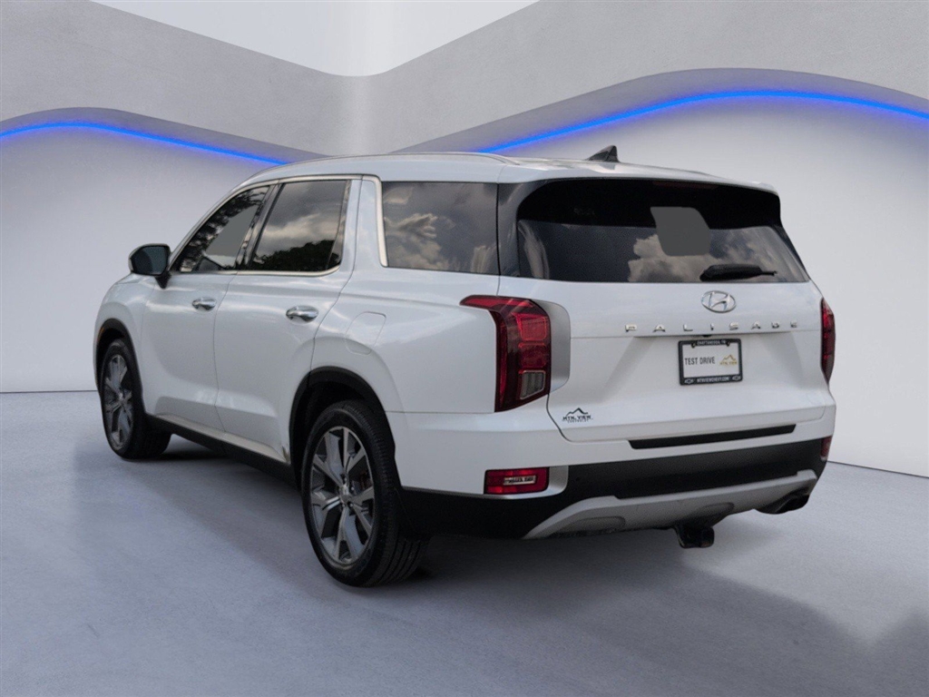 Used 2021 Hyper White Hyundai SEL image 9