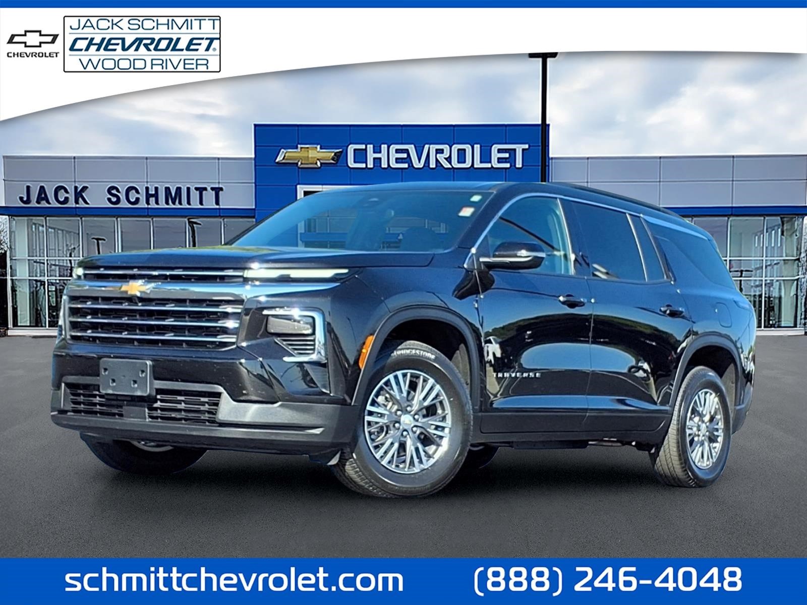 Mosaic Black Metallic 2026 Chevrolet Traverse SUV / Crossover Four-Wheel Drive 8-Speed Automatic