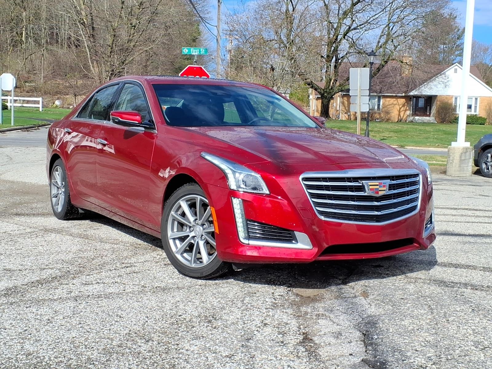 Red Obsession Tintcoat G7e 2018 Cadillac CTS 2.0T Luxury AWD Sedan All-Wheel Drive 8-Speed Automatic