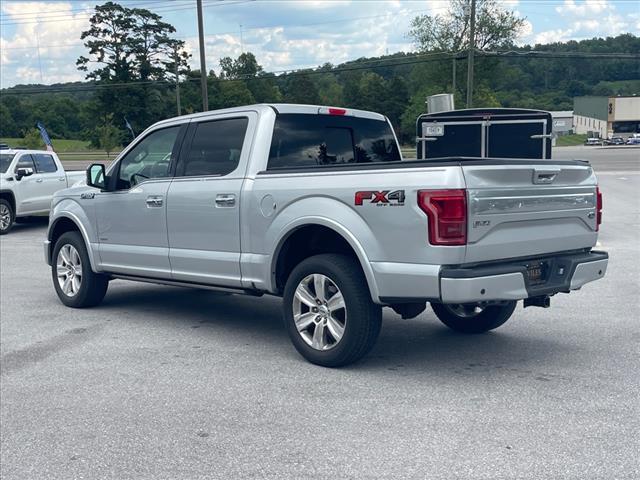 2016 Ford F-150 4WD SUPERCREW 145  PLATIN