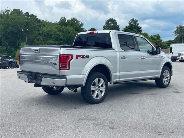 2016 Ford F-150 4WD SUPERCREW 145  PLATIN