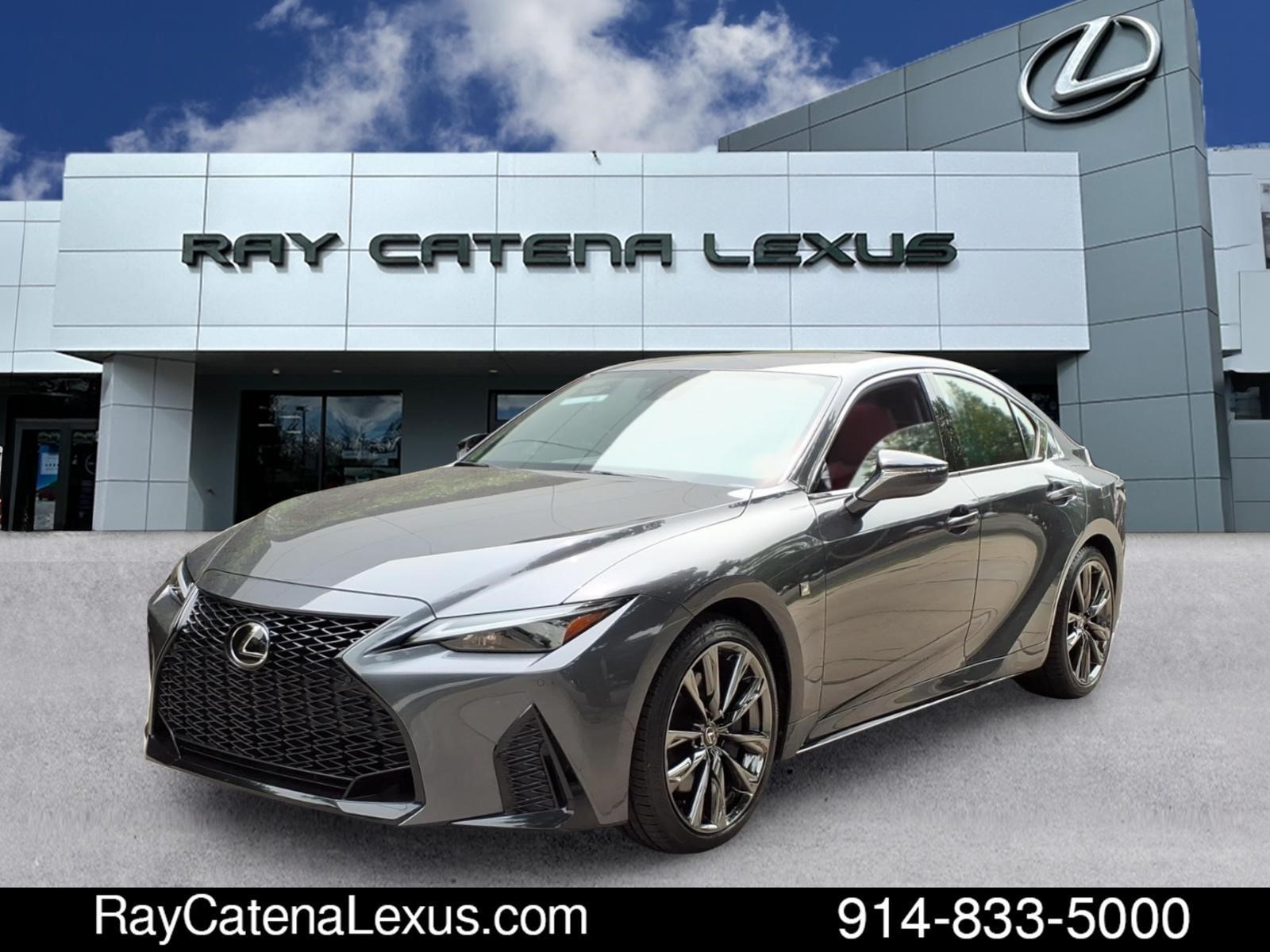 Gray 2023 Lexus IS Sedan  6-Speed Automatic