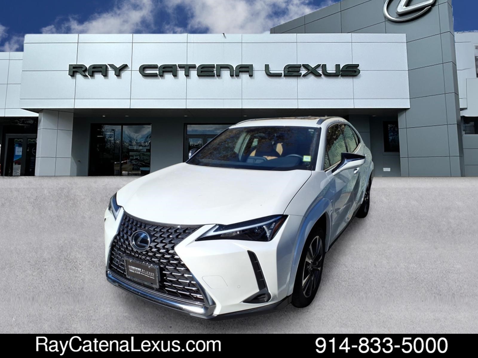 White Pearl 2025 Lexus UX Hybrid SUV / Crossover Continuously Variable Transmission