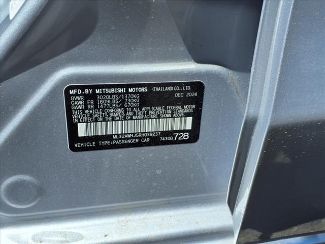 2024 Mitsubishi Mirage Black Edition