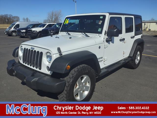 2016 Jeep Wrangler Unlimited Sport S