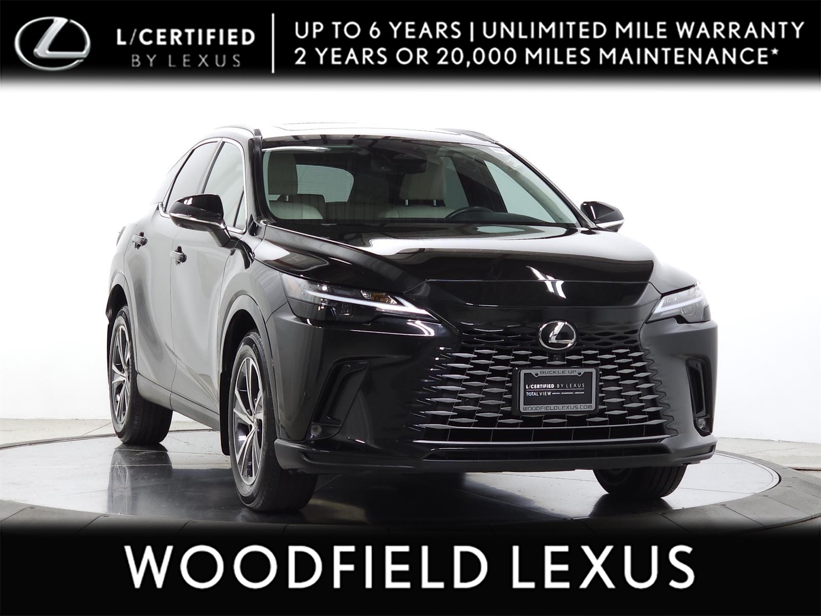 Black (Caviar) 2024 Lexus RX SUV / Crossover All-Wheel Drive 8-Speed Automatic