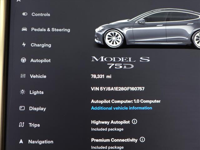 2016 Tesla Model S 75D