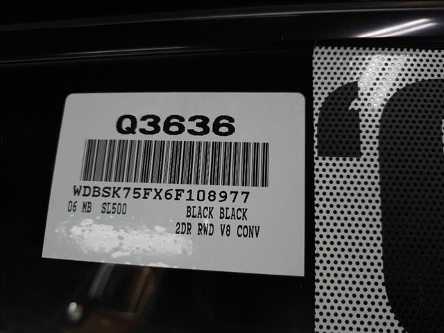 2006 Mercedes-Benz SL-Class SL 500