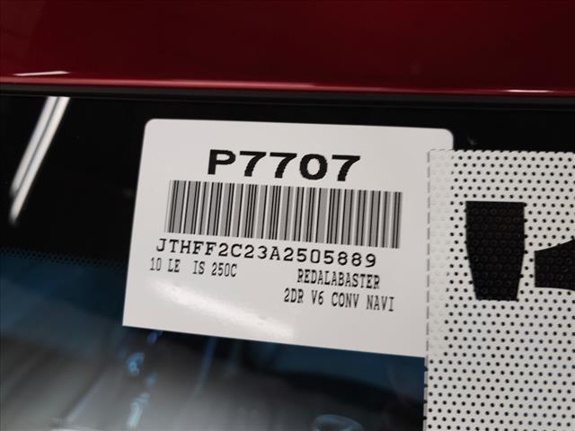 2010 Lexus IS 250C