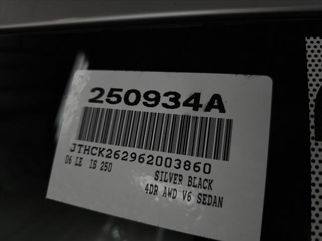 2006 Lexus IS 250