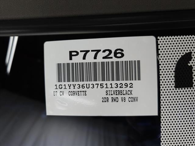 2007 Chevrolet Corvette CONV