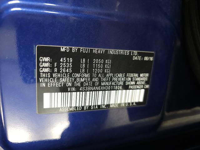 2017 Subaru Legacy 2.5i Limited