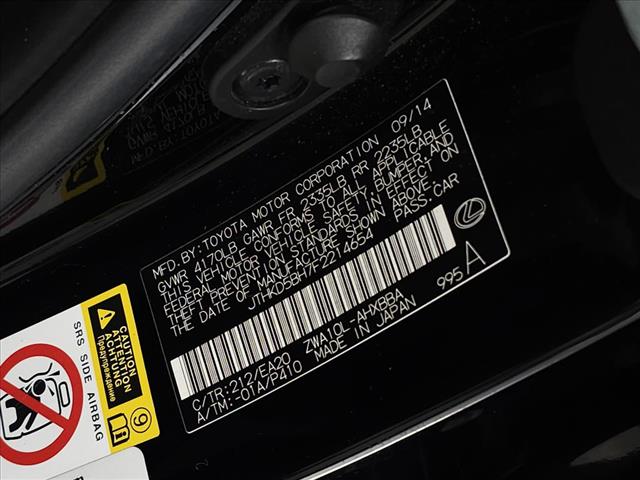2015 Lexus CT 200h