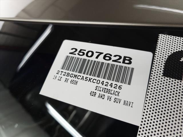 2019 Lexus RX 450h PREMIUM NAVI