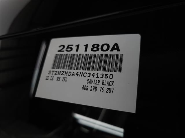 2022 Lexus RX 350