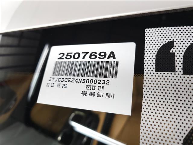 2022 Lexus NX 250 Premium