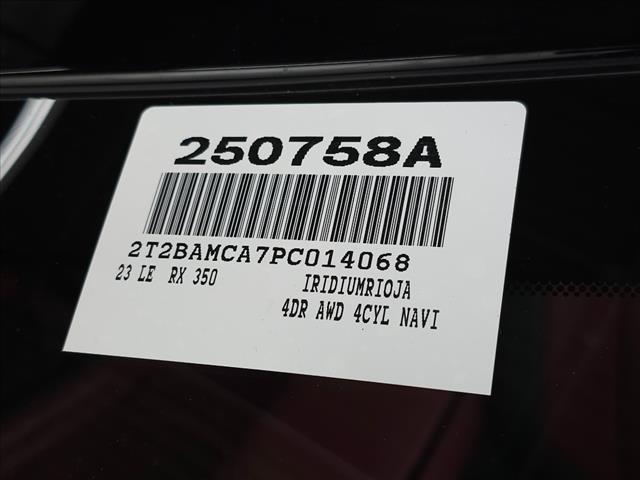 2023 Lexus RX 350 F SPORT HANDLING