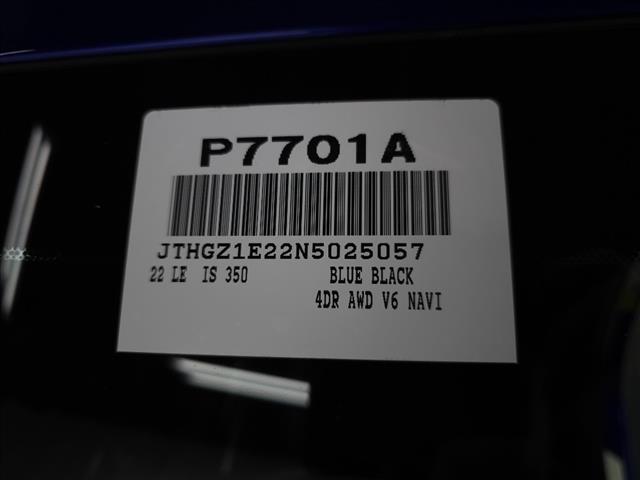 2022 Lexus IS 350 F SPORT