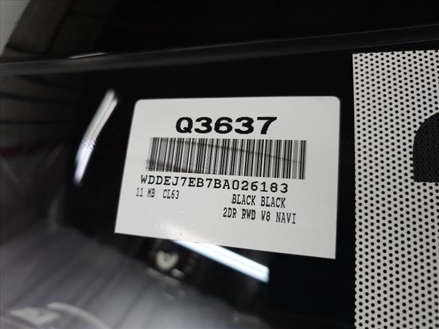 2011 Mercedes-Benz CL-Class CL 63 AMG