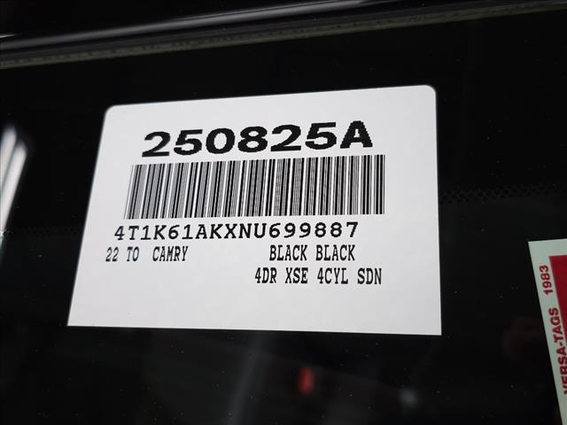2022 Toyota Camry XSE