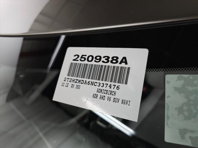 2022 Lexus RX 350