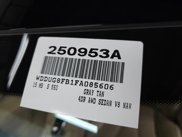 2015 Mercedes-Benz S-Class S 550 4MATIC