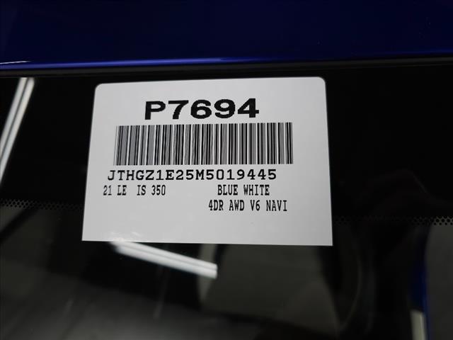 2021 Lexus IS 350 F SPORT