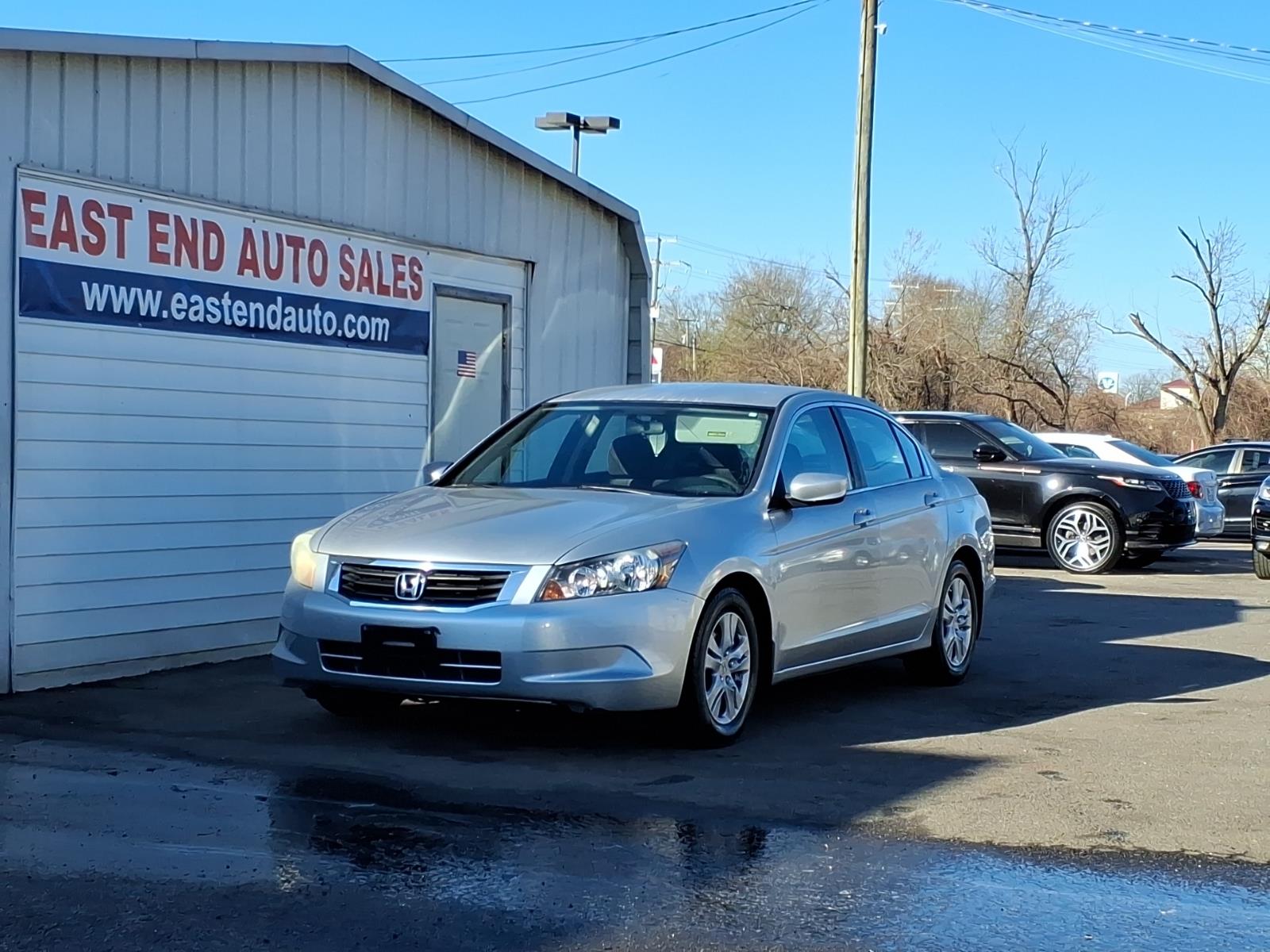 Alabaster Silver Metallic 2010 Honda Accord LX-P Sedan Front-Wheel Drive 5-Speed Automatic