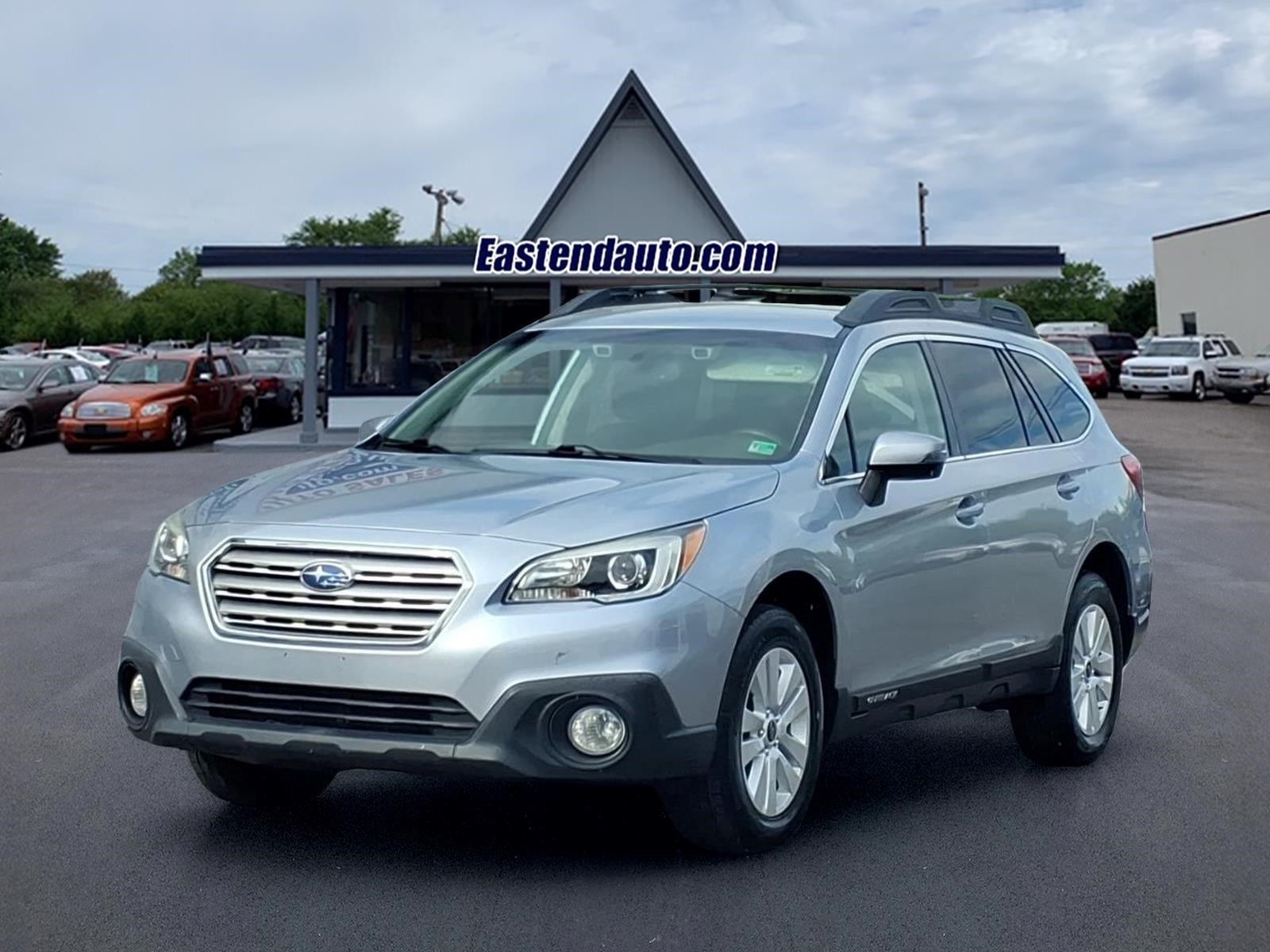Ice Silver Metallic 2015 Subaru Outback 2.5i Premium Wagon All-Wheel Drive Continuously Variable Transmission