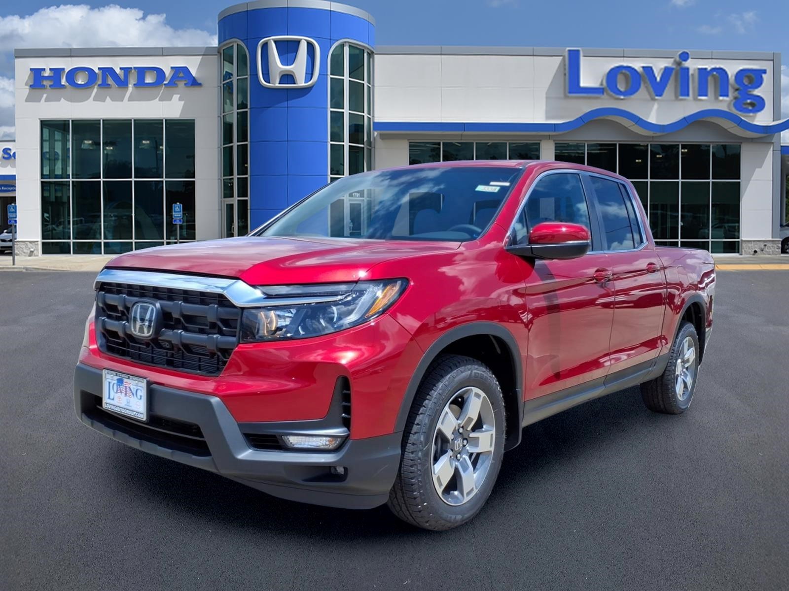 Radiant Red Metallic Ii 2026 Honda Ridgeline Pickup Truck All-Wheel Drive Automatic