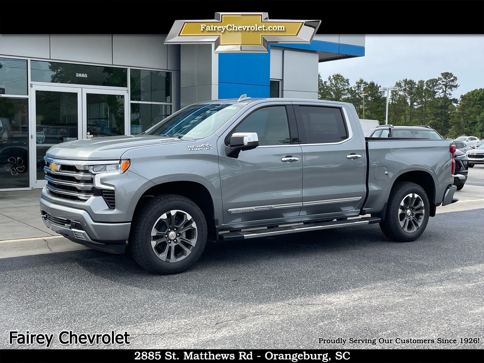 2026 Chevrolet Silverado 1500 High Country Sterling G at Fairey Chevrolet