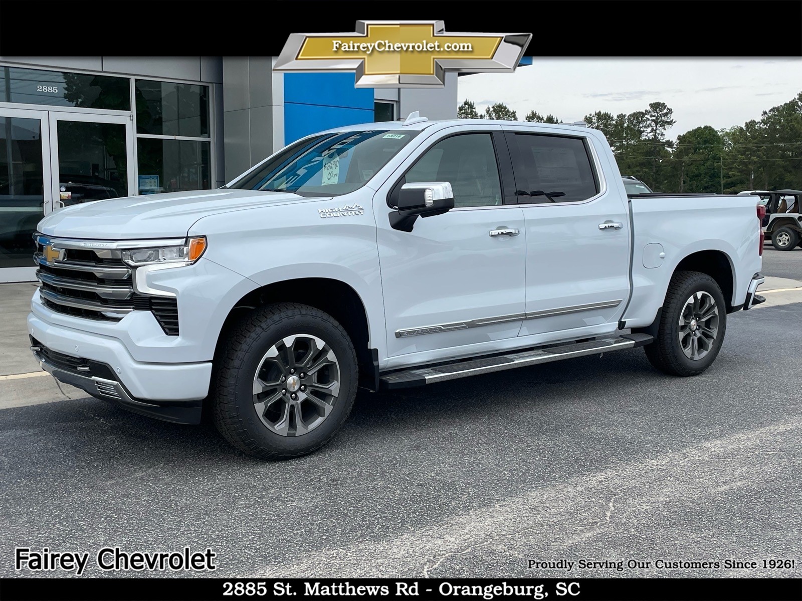 2026 Chevrolet Silverado 1500 High Country Polar Whit at Fairey Chevrolet